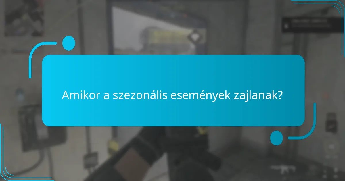Milyen egyedi tárgyakat lehet szerezni a szezonális eseményekből?